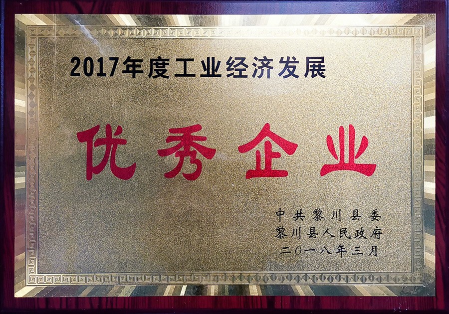 2017年度工业经济发展优秀企业